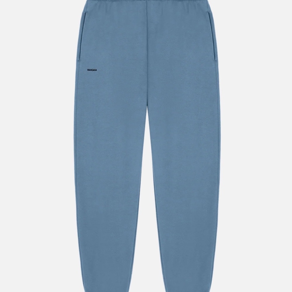 Pangaia Slate Blue Track Pants and sweatshirt